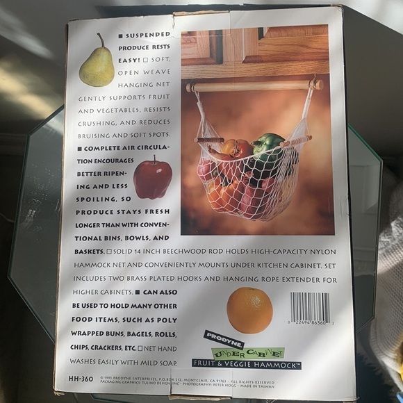 Under the cabinet‎ fruit and vegetable hammock cage basket bohemian - Picture 8 of 8